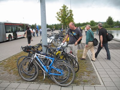 Fahrrad-Parkplatz
