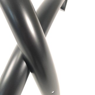 Schutzbleche Shine Aluminium 27,5" schwarz